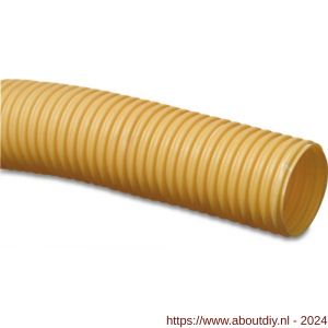 Bosta drainagebuis PVC-U 100 mm klikmof x glad geel 50 m type blind - A51060723 - afbeelding 1