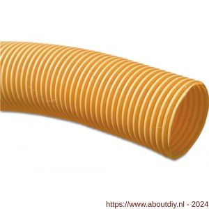 Bosta drainagebuis PVC-U 60 mm klikmof x glad geel 150 m type geperforeerd - A51060725 - afbeelding 1