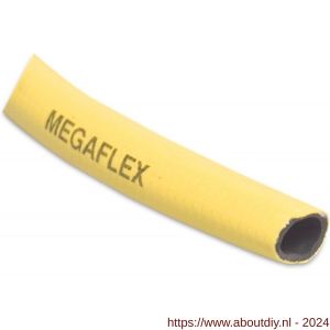 Mega slang PVC 25 mm 6 bar geel 50 m type Megaflex - A51057425 - afbeelding 1