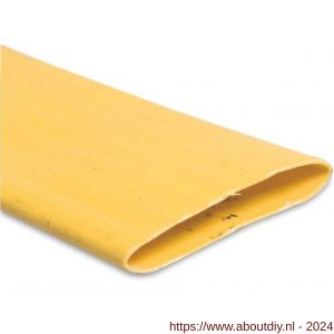 Hydro-S plat oprolbare slang PVC 203 mm 2 bar geel 50 m - A51057509 - afbeelding 1