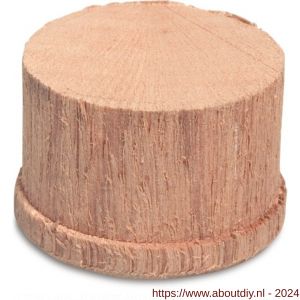 Bosta eindstop hout 90 mm spie 10 bar - A51052398 - afbeelding 1