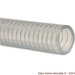 Mega spiraalslang PVC-staal 76 mm 2 bar 0.7 bar transparant 30 m type Megasteel - A51057371 - afbeelding 1