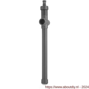 VDL kruistelescoop PVC-U 63 mm lijmmof grijs type basis - A51059166 - afbeelding 1