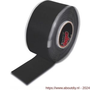 ResQ-Tape Classic zwart 3.65 m 25 mm - A51050051 - afbeelding 1