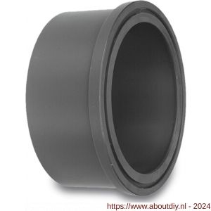 VDL kraagbus (O-ring) PVC-U 200 mm lijmmof grijs - A51059253 - afbeelding 1