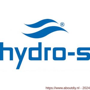 Hydro-S filterbehuizing kunststof 1 inch binnendraad 10 bar zonder element blauw - A51052466 - afbeelding 1