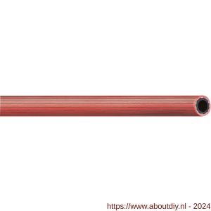Baggerman Saldaform RR EN 559 ISO 3821 acetyleenslang 8x15 mm rood geribd - A50050836 - afbeelding 1
