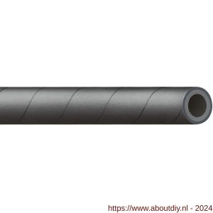 Baggerman Vaporcord 7 lagedruk stoomslang 10x21 mm 165 graden C zwart - A50050932 - afbeelding 1