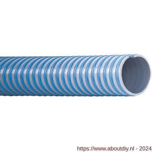 Baggerman Superelastico diameter 152 mm PVC flexibele kunststof zuig- en pers gierslang vacuum 0,9 - A50051566 - afbeelding 1