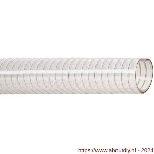 Baggerman Armoflex levensmiddelen bestendige PVC kunststof zuig- en persslang 40x50 mm transparant - A50051516 - afbeelding 1