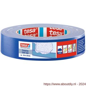 Tesa 4363 Tesakrepp 25 m x 30 mm blauw maskeertape - A11650064 - afbeelding 1