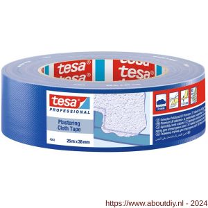 Tesa 4363 Tesakrepp 25 m x 38 mm blauw maskeertape - A11650065 - afbeelding 1