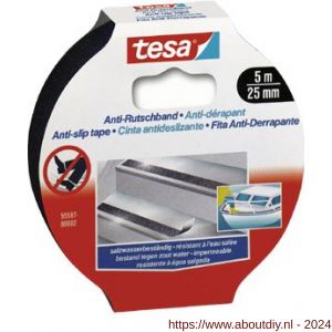 Tesa 55587 anti-slip tape 5 m x 25 mm zwart - A11650547 - afbeelding 2