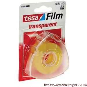 Tesa 57348 Tesafilm plakband en Easy Cut dispenser transparant 33 m x 15 mm - A11650601 - afbeelding 1