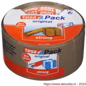 Tesa 5044 Tesapack Strong verpakkingstape bruin 66 m x 50 mm - A11650378 - afbeelding 2