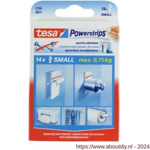 Tesa 57550 Powerstrips small 14 stuks - A11650367 - afbeelding 2