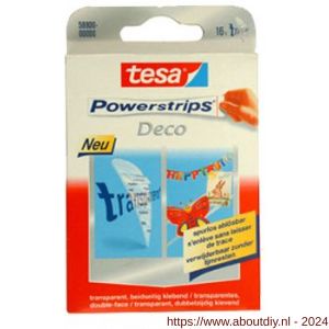 Tesa 58800 Powerstrips decostrips transparant - A11650624 - afbeelding 2