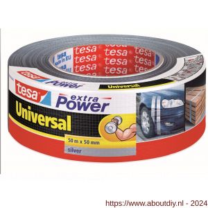 Tesa 56389 Extra Power Universal tape grijs 50 m x 50 mm - A11650362 - afbeelding 1