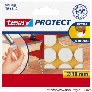 Tesa 57892 Protect vilt wit 18 mm - A11650400 - afbeelding 1