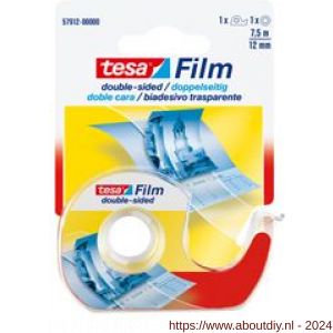 Tesa 57912 Tesafilm dubbelzijdige fototape met dispenser 7,5 m x 12 mm - A11650615 - afbeelding 1