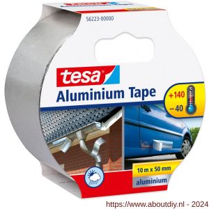 Tesa 56223 aluminium tape zilver 10 m x 50 mm - A11650443 - afbeelding 2