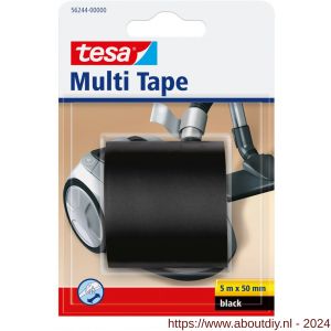 Tesa 56244 Multi tape zwart 5 m x 50 mm - A11650441 - afbeelding 1