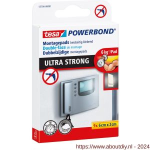 Tesa 55790 Powerbond Ultra Strong pads - A11650558 - afbeelding 1