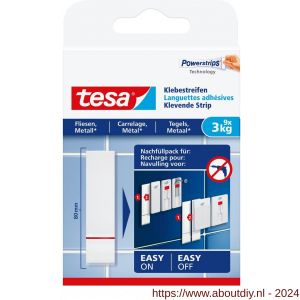 Tesa 77761 Powerstrips tegels en metaal 3 kg - A11650638 - afbeelding 1