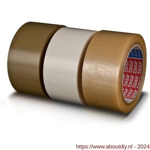 Tesa 4124 Tesapack 66 m x 19 mm transparant PVC verpakkingstape - A11650308 - afbeelding 1