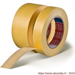 Tesa 4434 Tesakrepp 10 m x 15 mm geel maskeringstape voor zandstralen, bescherming en versteviging - A11650075 - afbeelding 1