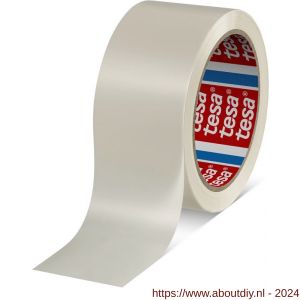 Tesa 4120 Tesapack 66 m x 50 mm wit PVC verpakkingstape - A11650285 - afbeelding 1