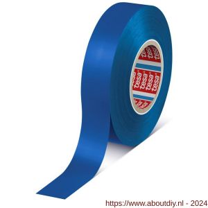 Tesa 4163 Tesaflex 33 m x 19 mm blauw Soft PVC tape - A11650245 - afbeelding 1