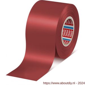 Tesa 4163 Tesaflex 33 m x 50 mm rood Soft PVC tape - A11650252 - afbeelding 1