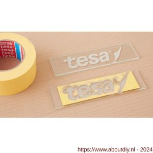 Tesa 4434 Tesakrepp 10 m x 50 mm geel maskeringstape voor zandstralen, bescherming en versteviging - A11650078 - afbeelding 3