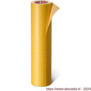 Tesa 4434 Tesakrepp 10 m x 500 mm geel maskeringstape voor zandstralen, bescherming en versteviging - A11650080 - afbeelding 1
