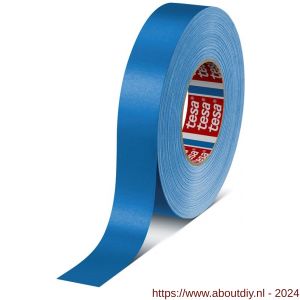 Tesa 4651 Tesaband 50 m x 30 mm blauw premium textieltape - A11650163 - afbeelding 1