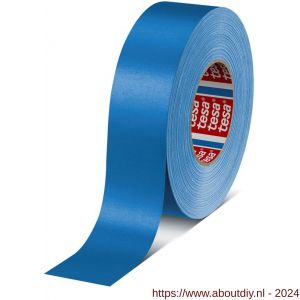 Tesa 4651 Tesaband 50 m x 50 mm blauw premium textieltape - A11650169 - afbeelding 1