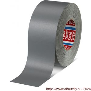 Tesa 4651 Tesaband 50 m x 75 mm grijs premium textieltape - A11650177 - afbeelding 1