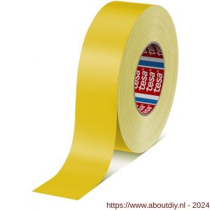 Tesa 4651 Tesaband 50 m x 50 mm geel premium textieltape - A11650171 - afbeelding 1