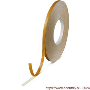 Tesa 4964 Tesafix 50 m x 9 mm wit dubbelzijdige tape met textielen drager - A11650228 - afbeelding 1