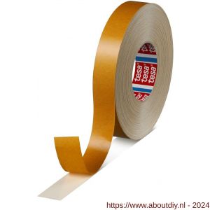 Tesa 4964 Tesafix 50 m x 30 mm wit dubbelzijdige tape met textielen drager - A11650233 - afbeelding 1