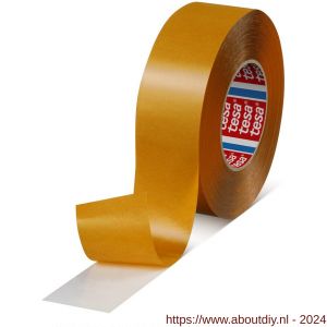 Tesa 51970 Tesafix 50 m x 50 mm transparante dubbelzijdige folie tape - A11650121 - afbeelding 1