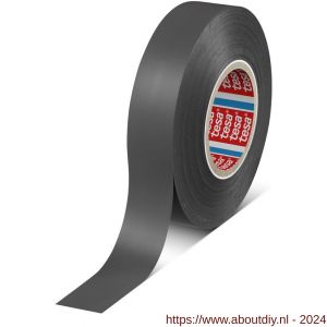 Tesa 4163 Tesaflex 33 m x 19 mm grijs Soft PVC tape - A11650249 - afbeelding 1