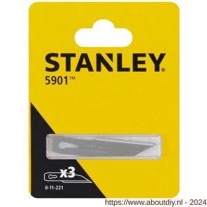 Stanley reserve hobbymessen 5901 set 3 stuks op kaart - A51021530 - afbeelding 4