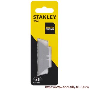 Stanley reserve mesjes 1992 zonder gaten set 5 stuks op kaart - A51021554 - afbeelding 4