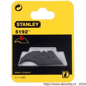 Stanley reserve mesjes 5192 set 5 stuks op kaart - A51021545 - afbeelding 4