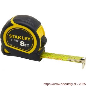 Stanley rolbandmaat Tylon 8 m x 25 mm - A51020885 - afbeelding 3