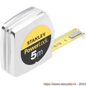 Stanley rolbandmaat Powerlock 5 m x 19 mm - A51020889 - afbeelding 1