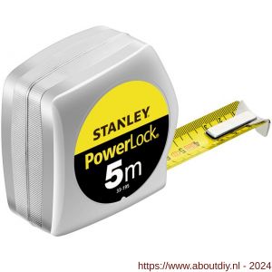 Stanley rolbandmaat Powerlock 5 m x 25 mm - A51020891 - afbeelding 1