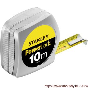 Stanley rolbandmaat Powerlock 10 m x 25 mm - A51020895 - afbeelding 1